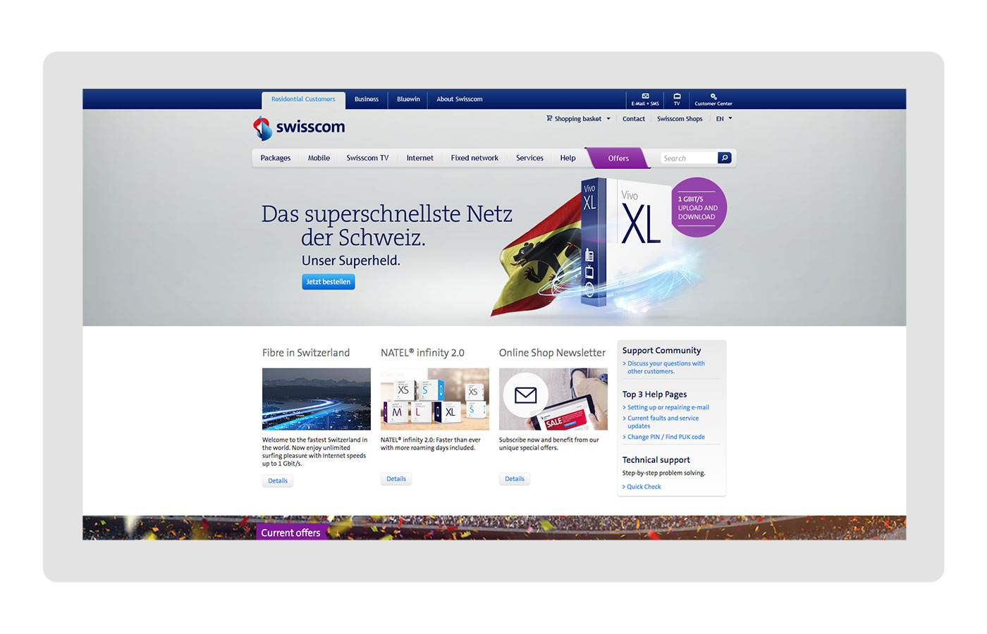 SWISSCOM Campaign